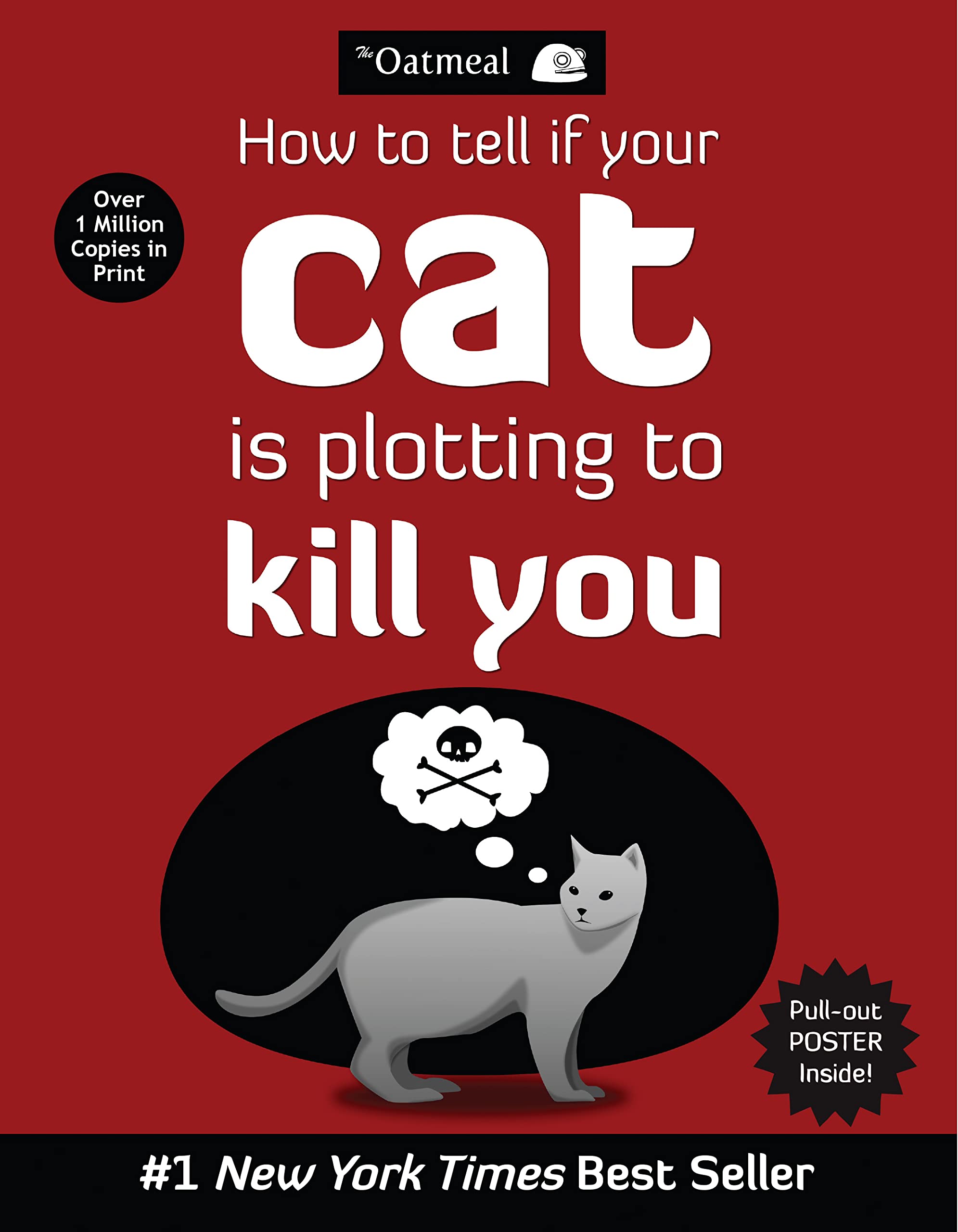 jaquette livre How to Tell If Your Cat Is Plotting to Kill You.