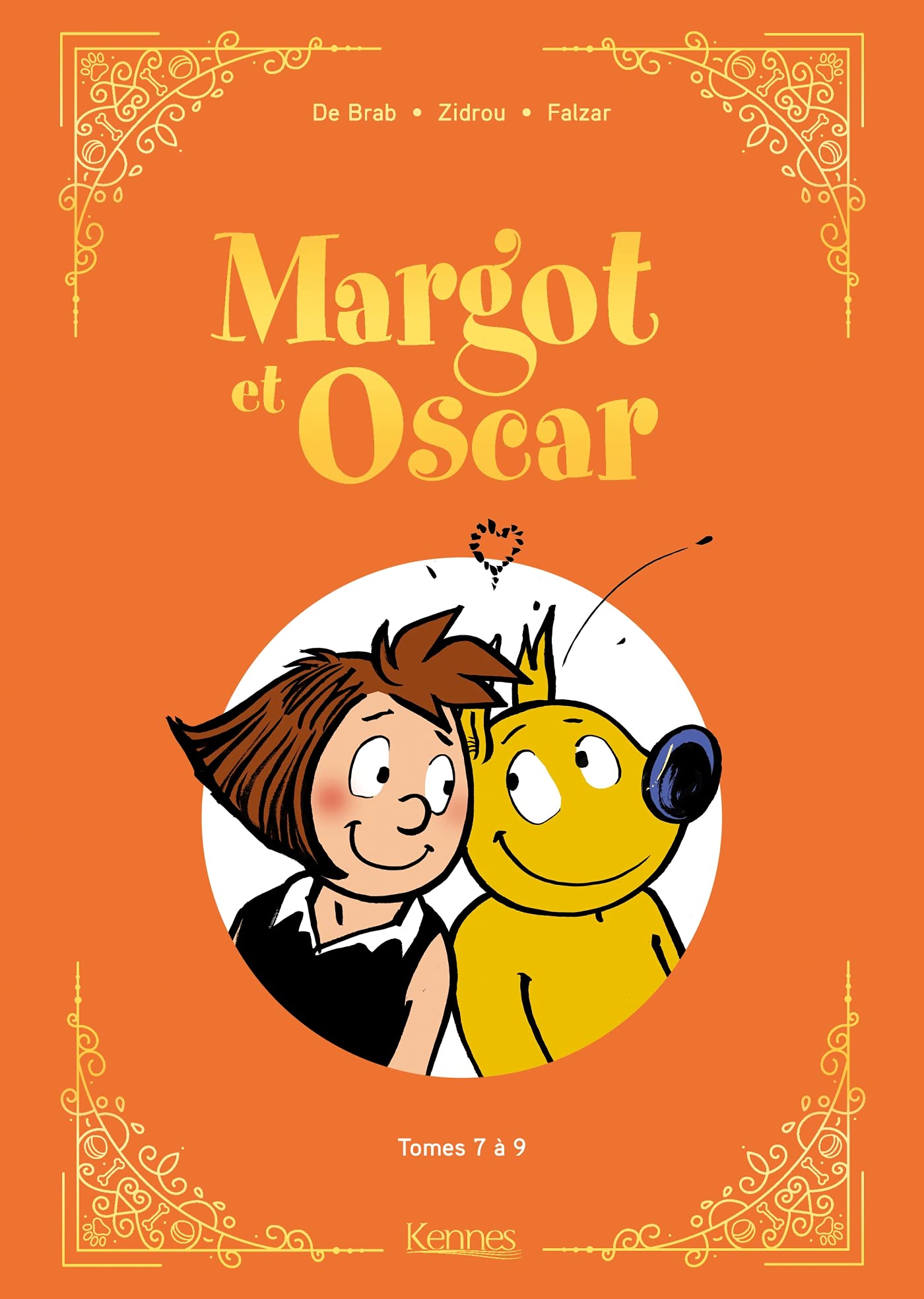 jaquette album Margot et Oscar T07 - T09: Recueil