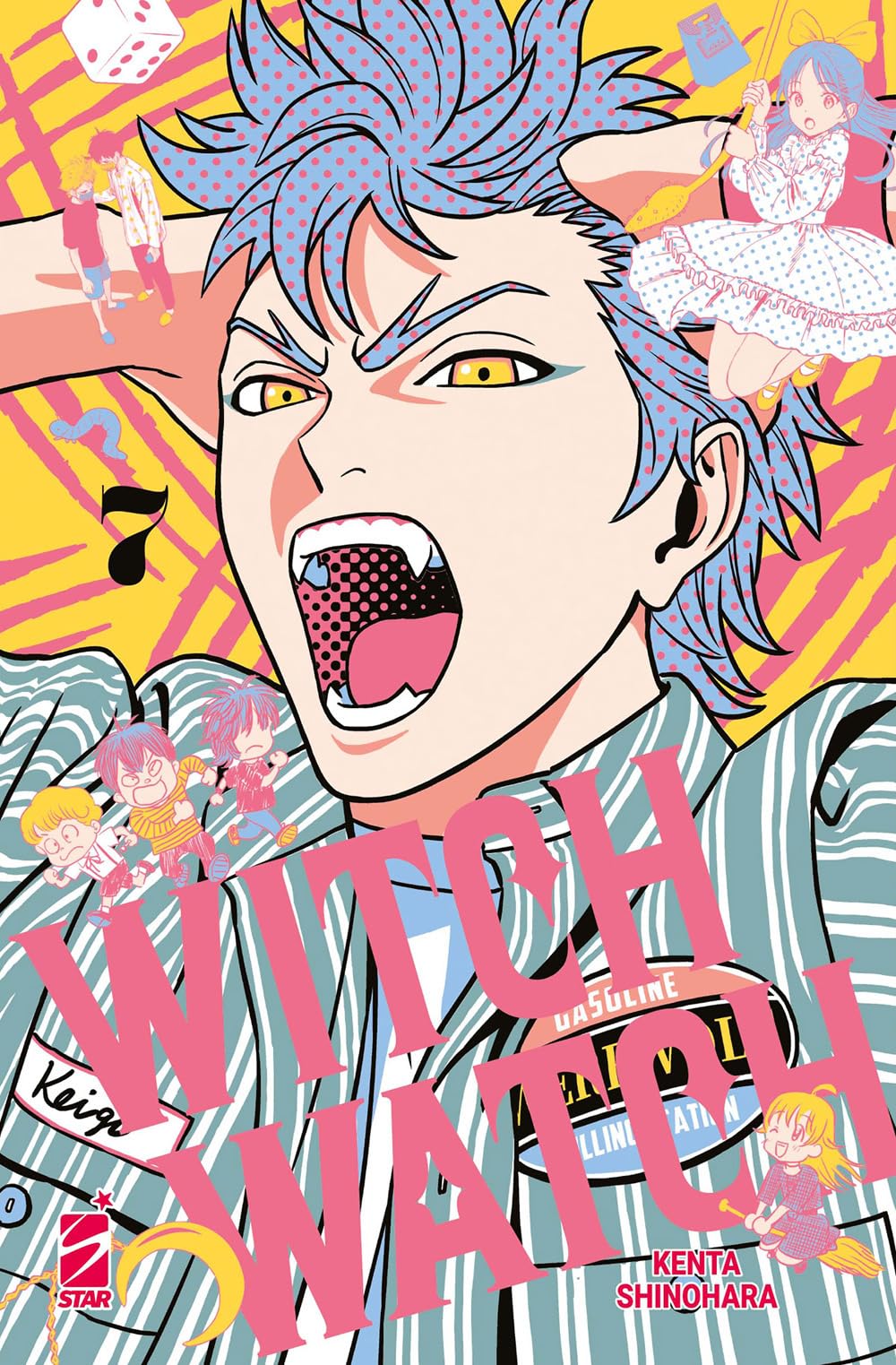 jaquette album Witch watch (Vol. 7)