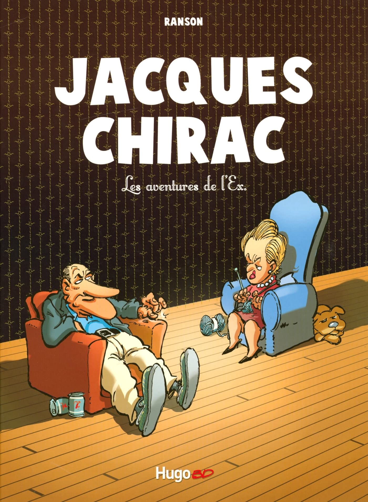 jaquette album JACQUES CHIRAC : LES AVENTURES DE L'EX