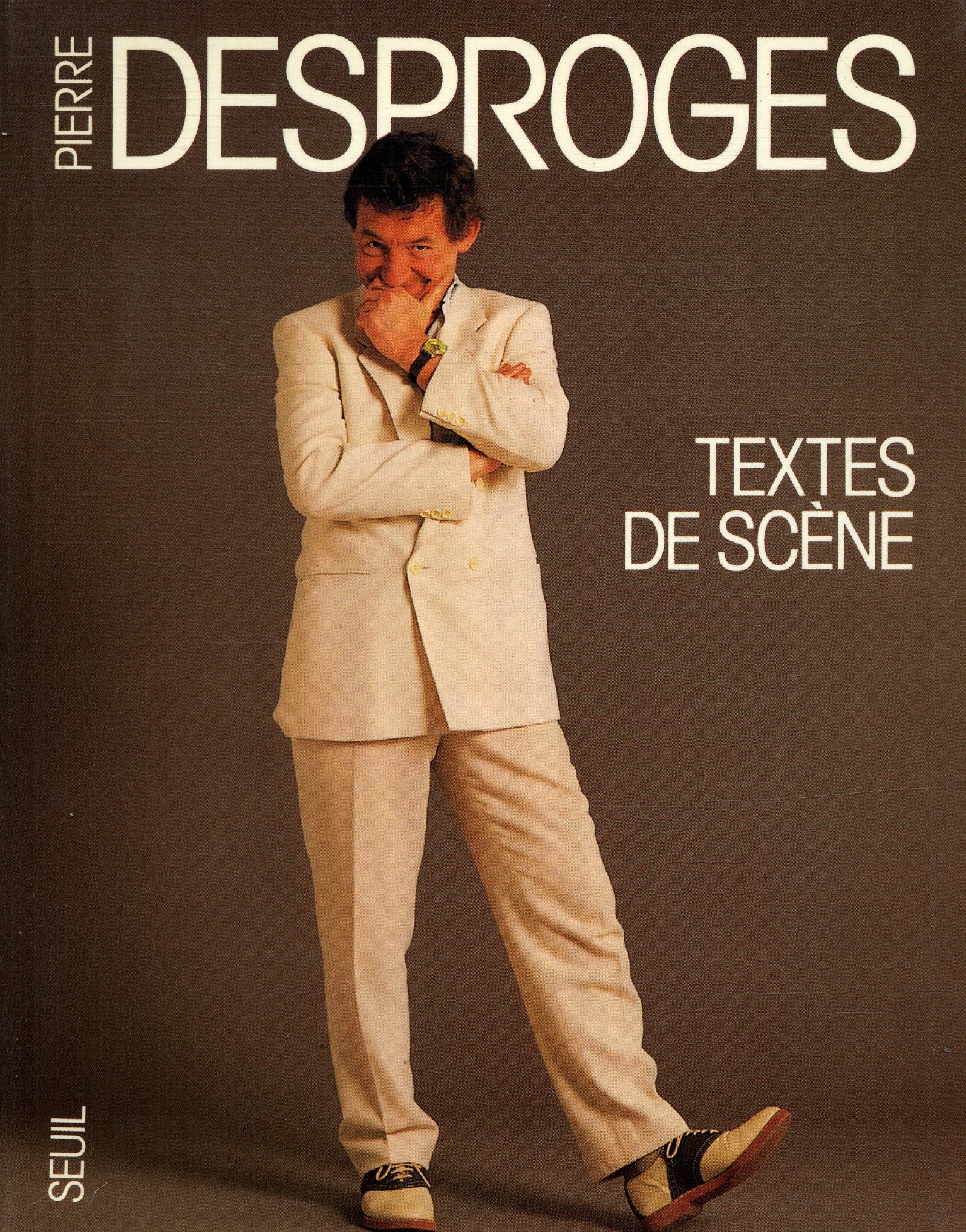 jaquette album Textes de scène