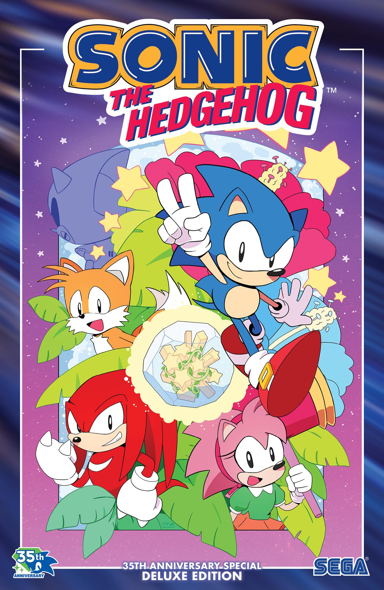 jaquette album Sonic the Hedgehog: 35th Anniversary Special--The Deluxe Edition