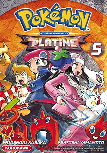 jaquette album Pokémon - La Grande Aventure - Diamant Perle Platine - Tome 5