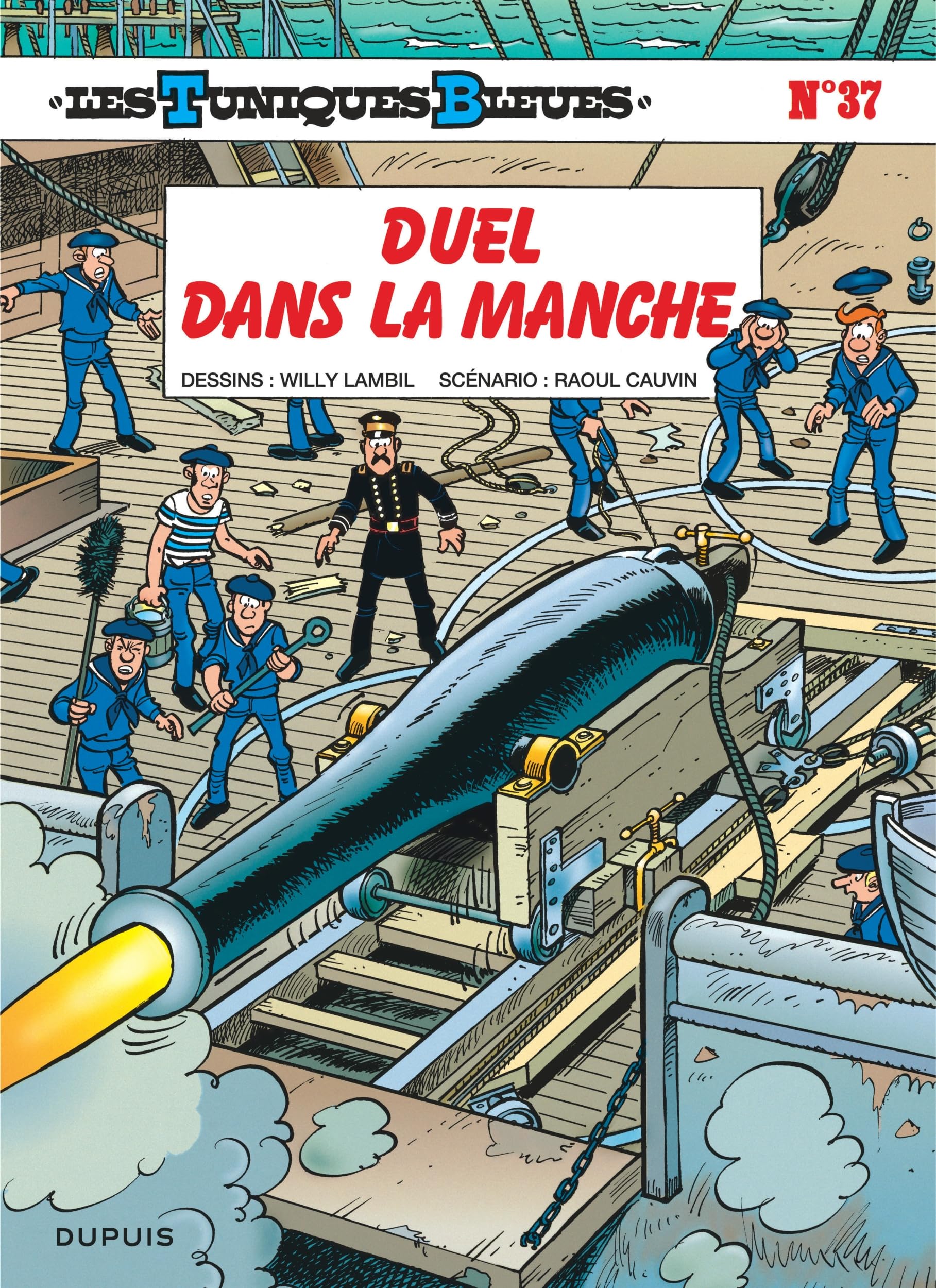jaquette album Les Tuniques Bleues - Tome 37 - Duel dans la Manche
