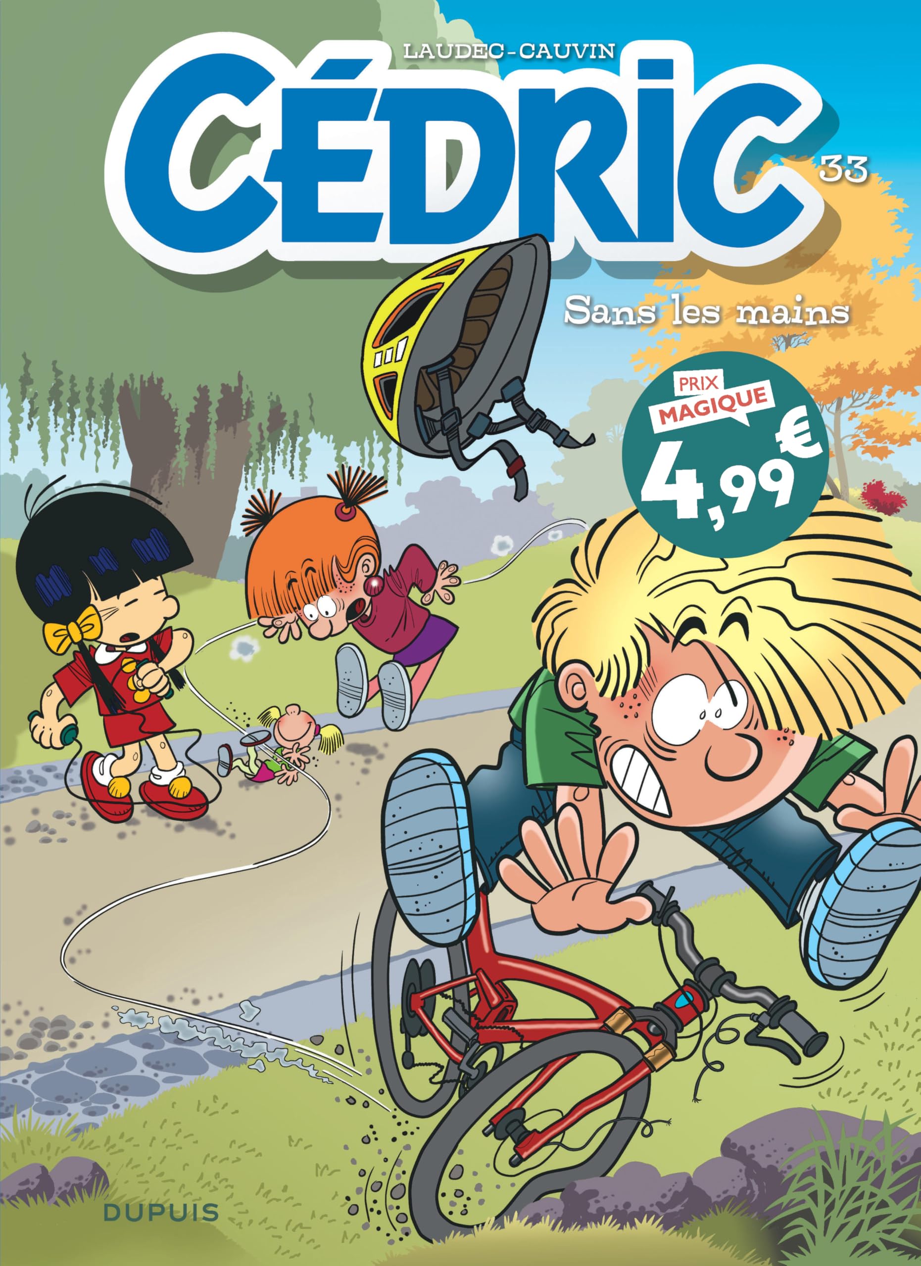 jaquette album Cédric - Tome 33 - Sans les mains
