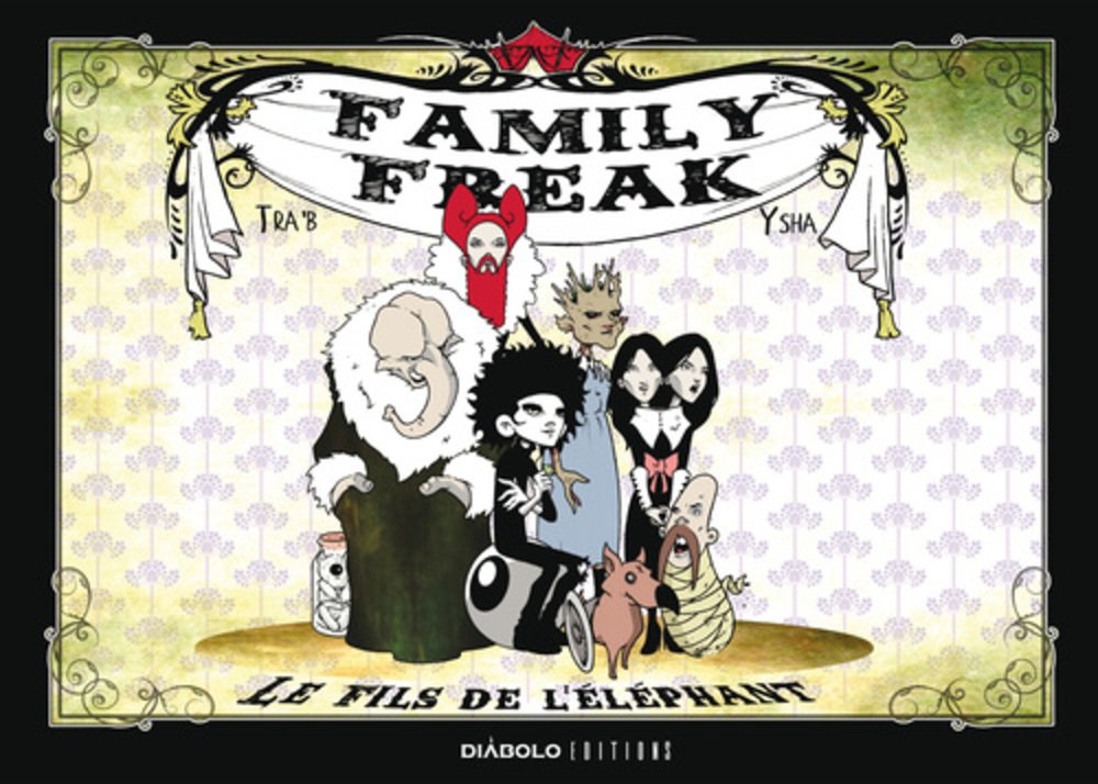 jaquette album Family freak: Le fils de l'éléphant