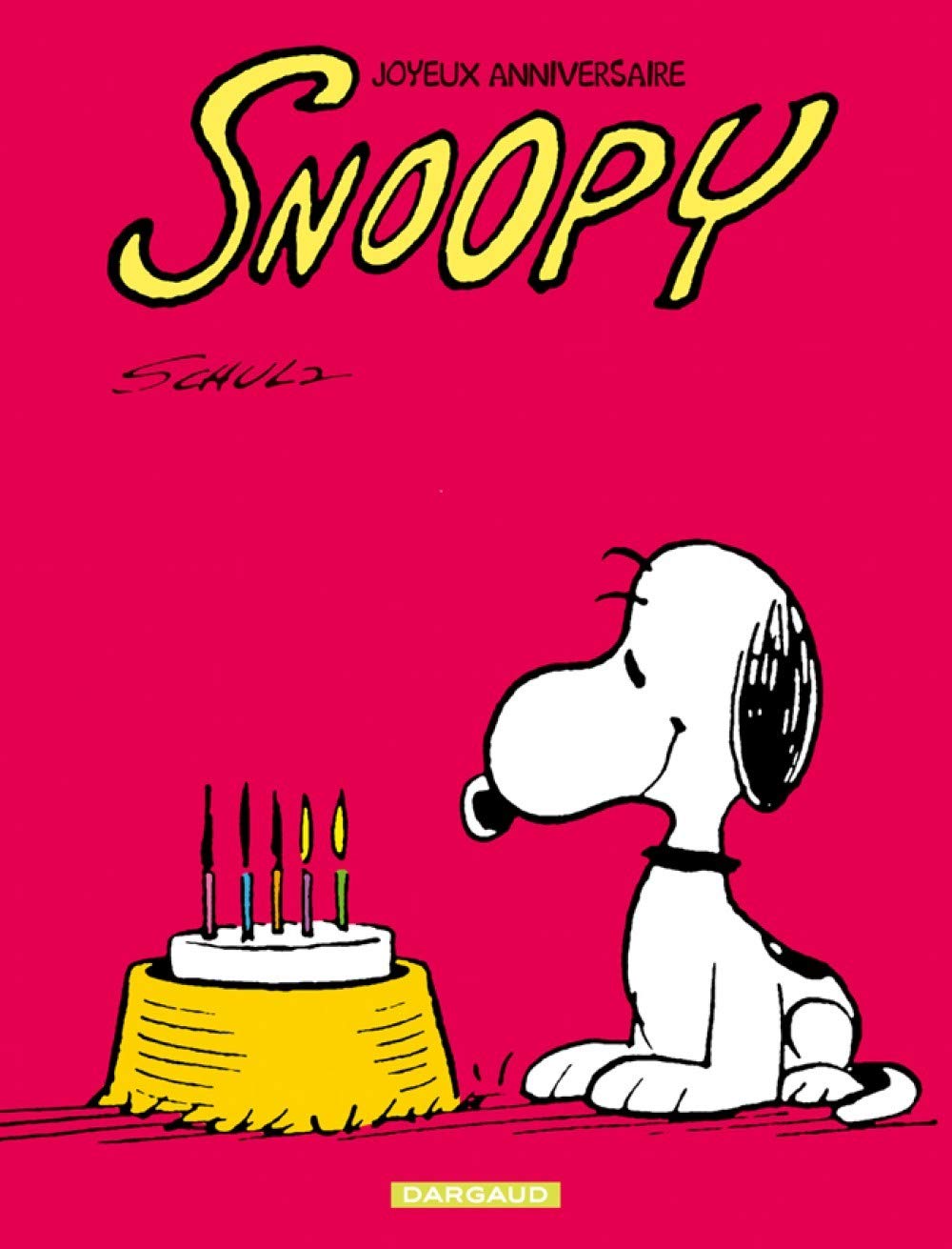 jaquette album JOYEUX ANNIVERSAIRE SNOOPY