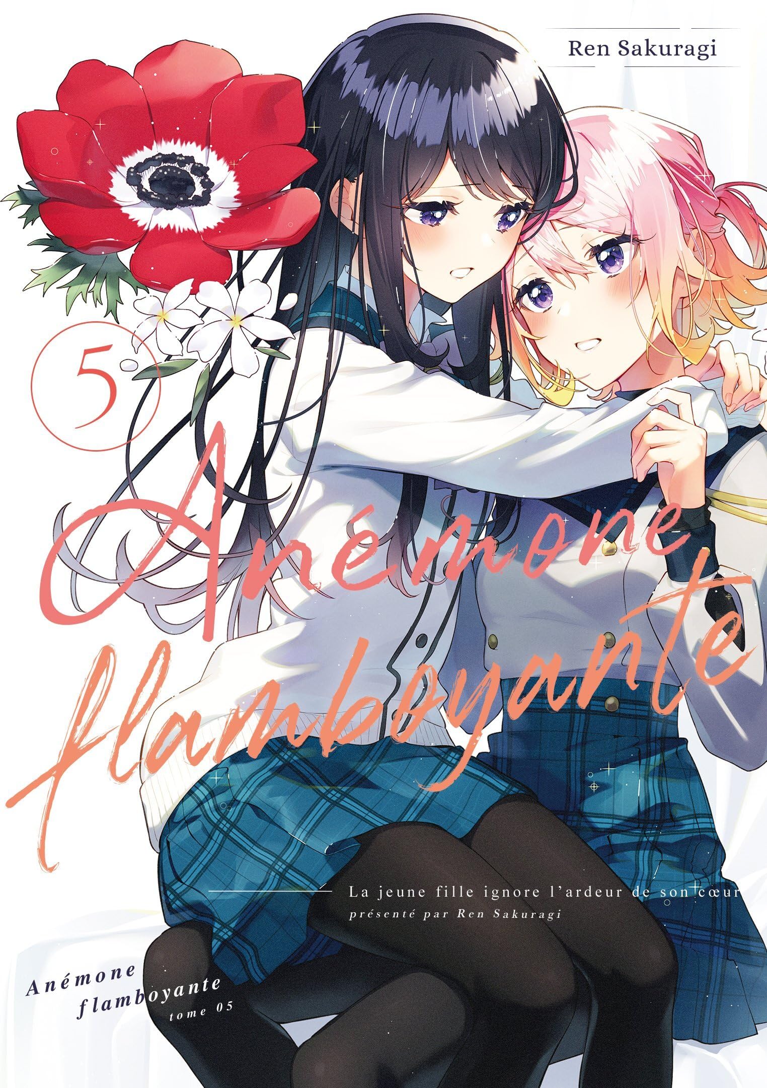 jaquette album Anémone flamboyante - Tome 05
