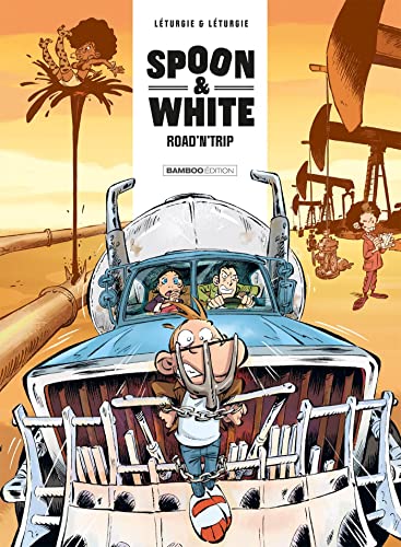 jaquette album Spoon & White Tome 9 - Road'n'trip - Avec 1 Cahier Graphique