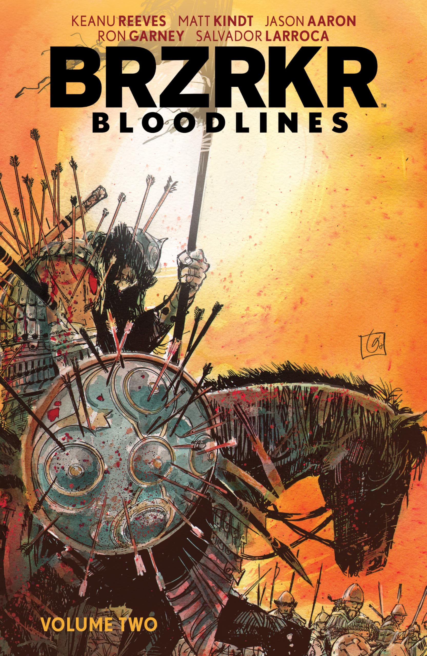 jaquette album BRZRKR Bloodlines Vol. 2 SC