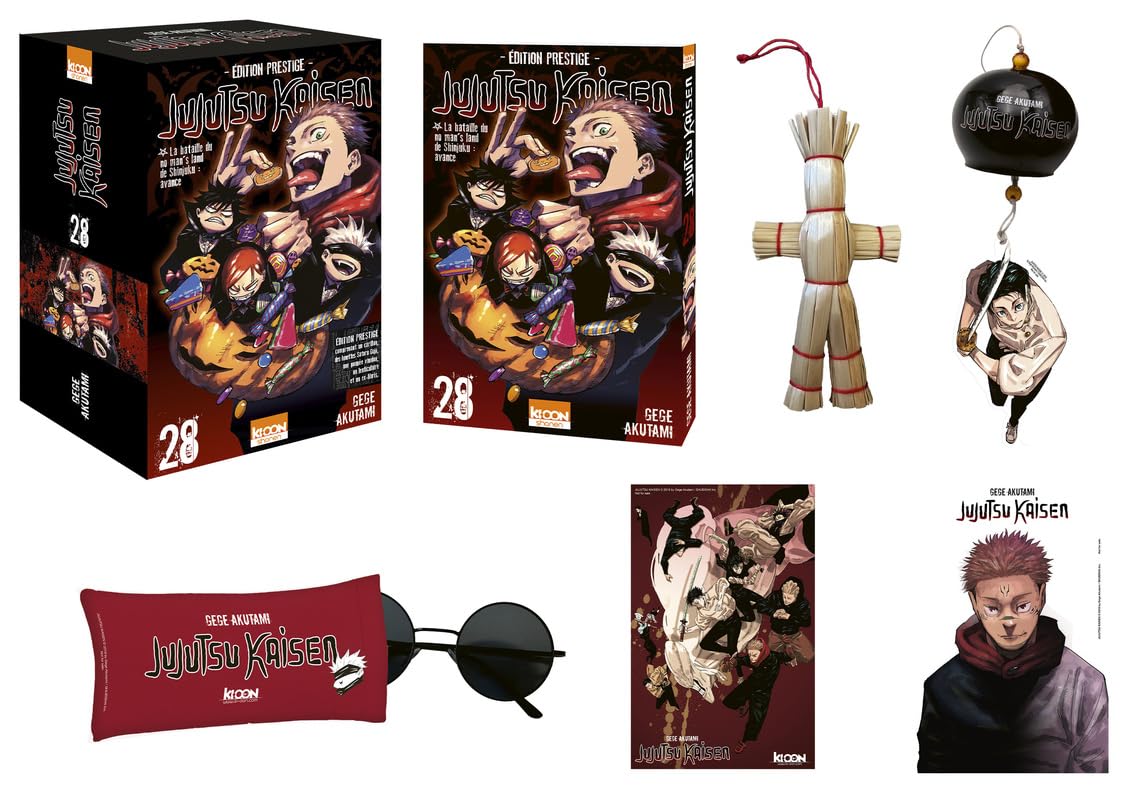 jaquette album Jujutsu Kaisen T28 - édition prestige