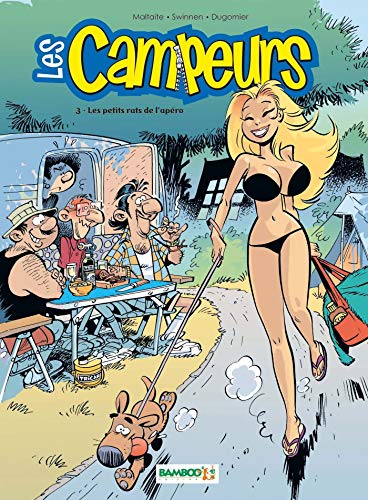 jaquette album Les Campeurs Tome 3 - Les Petits Rats De L'apéro