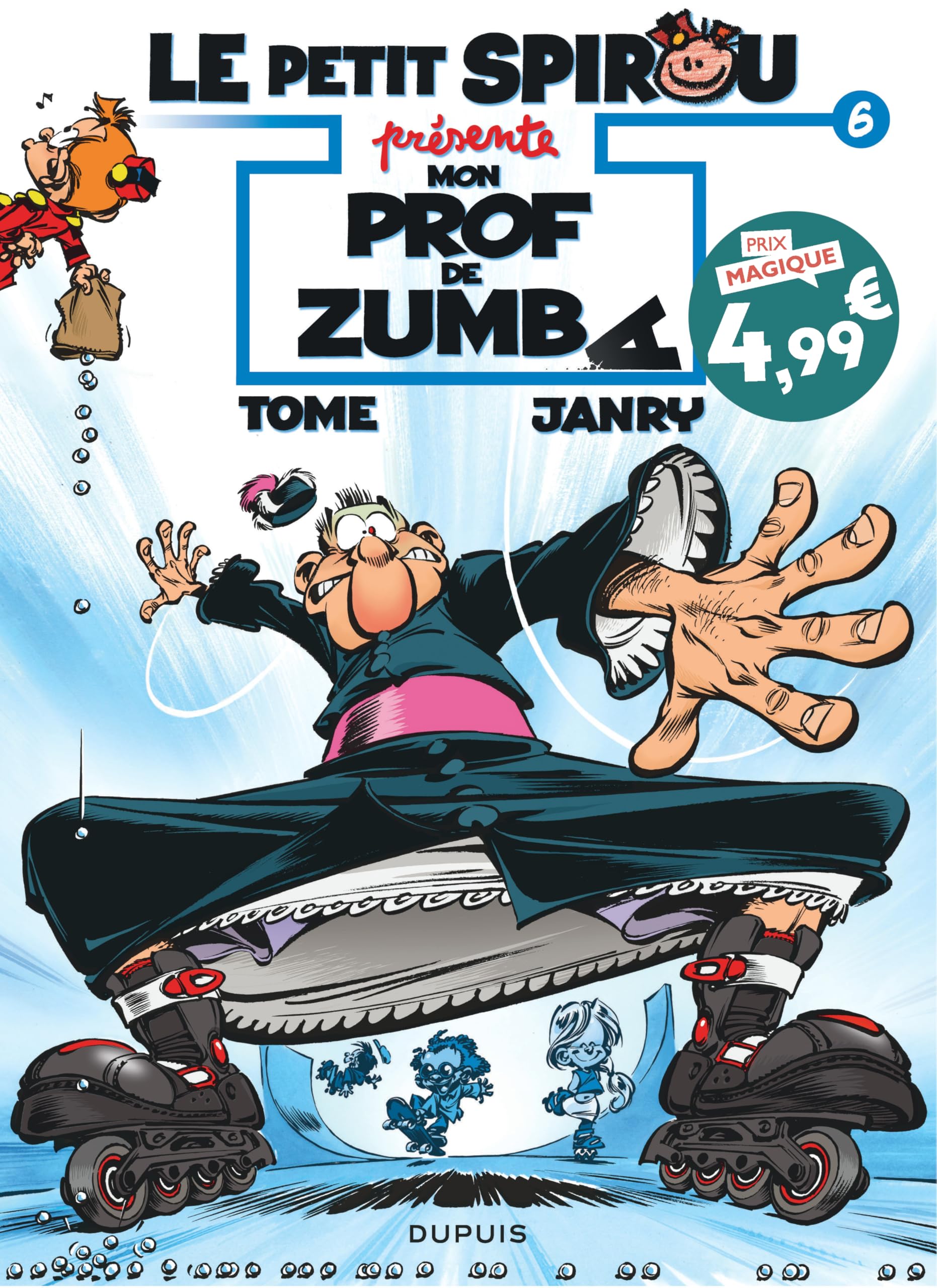 jaquette album Le Petit Spirou présente... - Tome 6 - Mon prof de Zumba