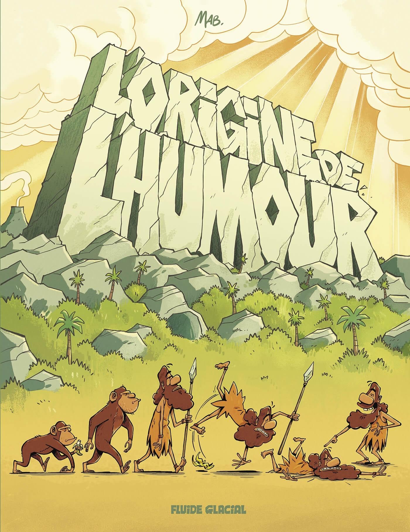 jaquette livre L' Origine de l'humour - tome 01