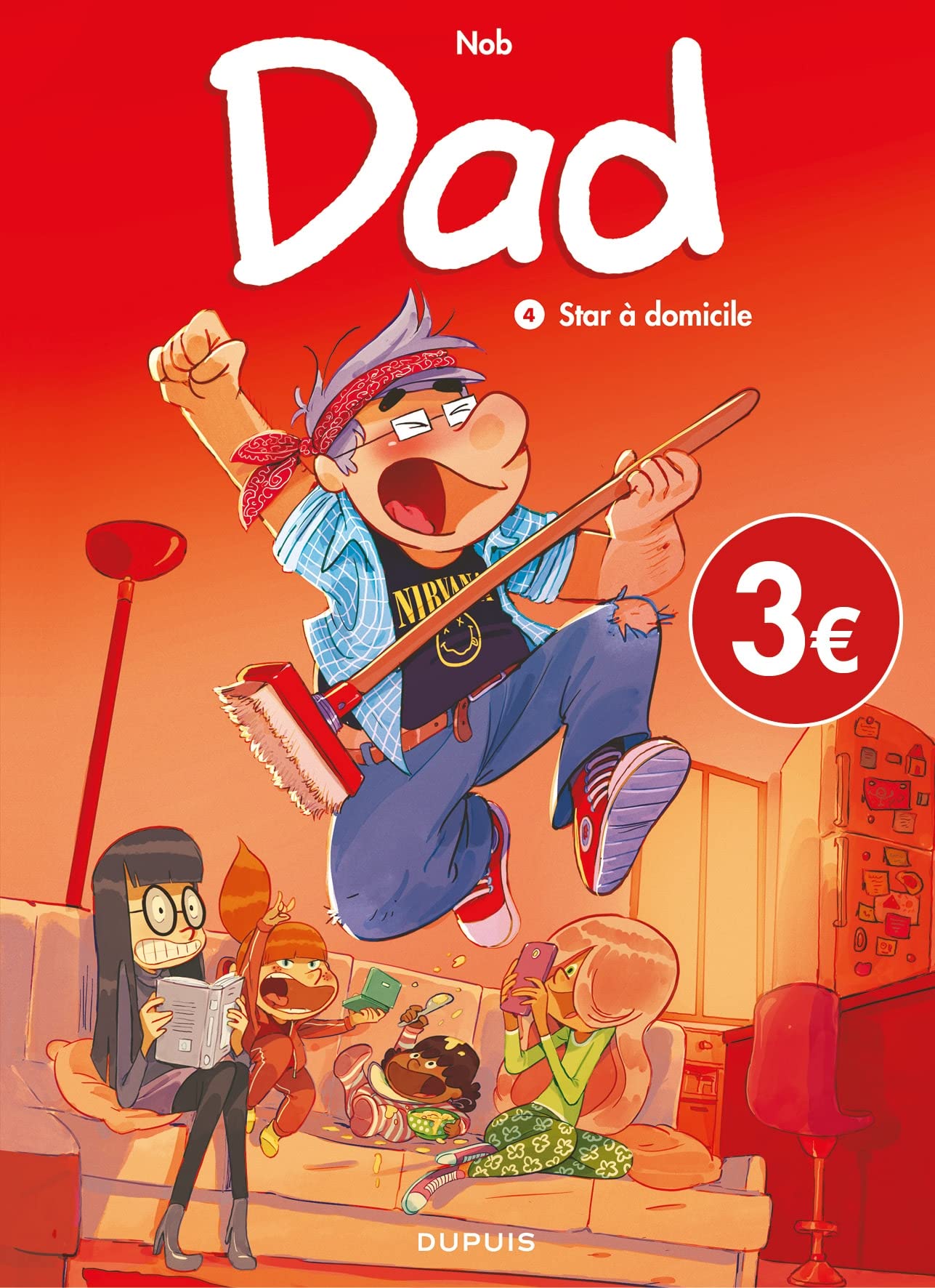 jaquette album Dad - Tome 4 - Star à domicile