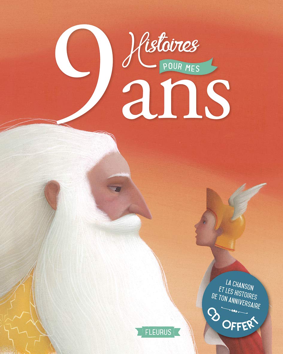 jaquette livre 9 histoires pour mes 9 ans (+ CD)