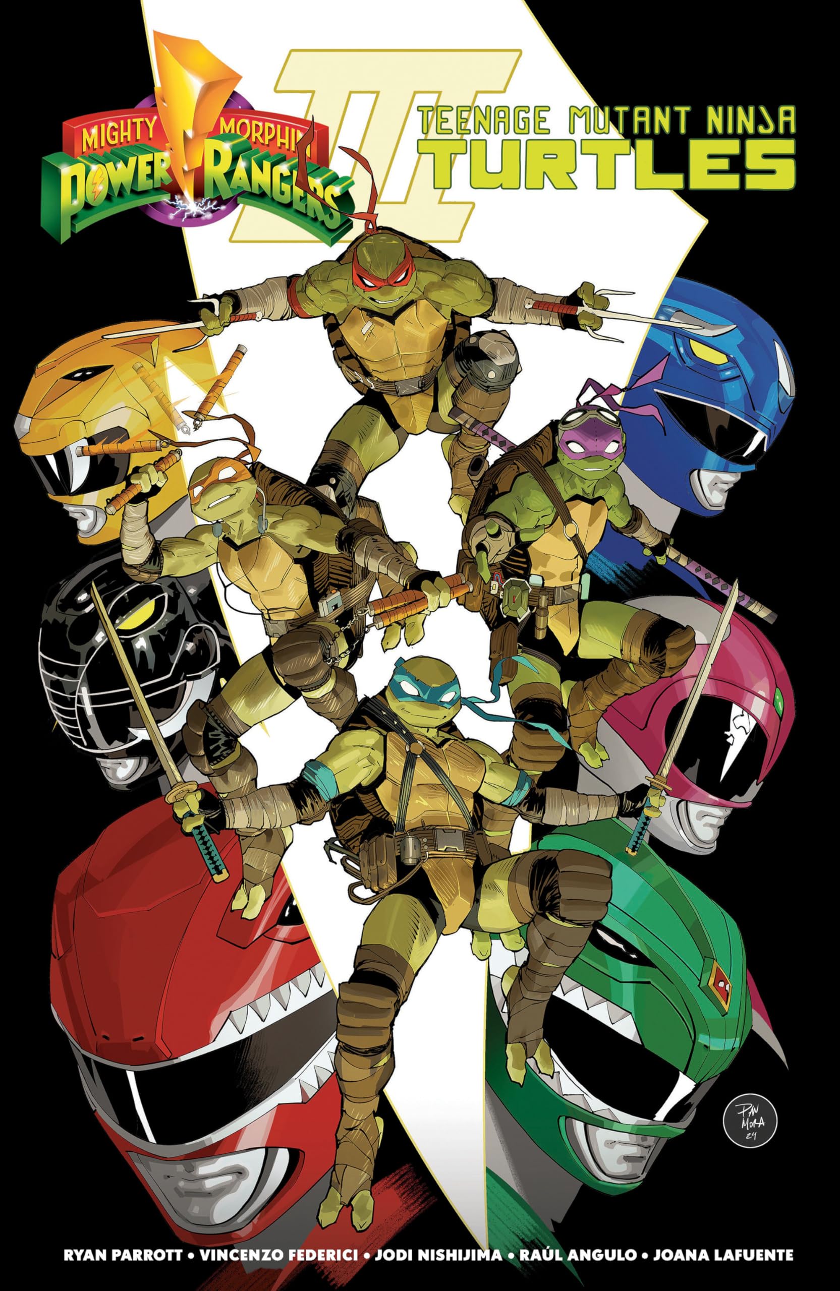 jaquette album Mighty Morphin Power Rangers/Teenage Mutant Ninja Turtles III