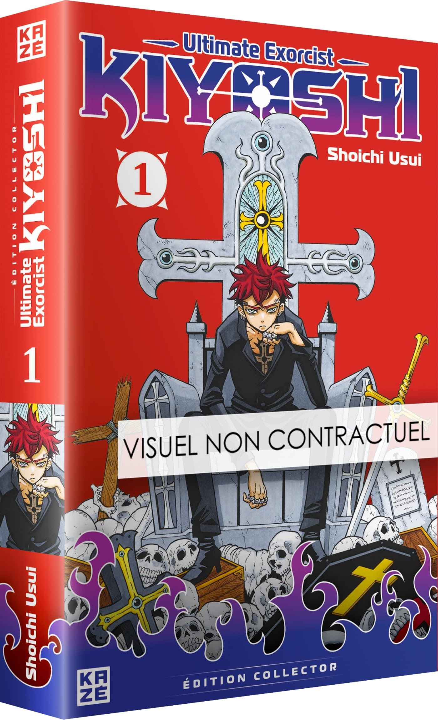 jaquette album Ultimate Exorcist Kiyoshi T01 - Edition Limitée
