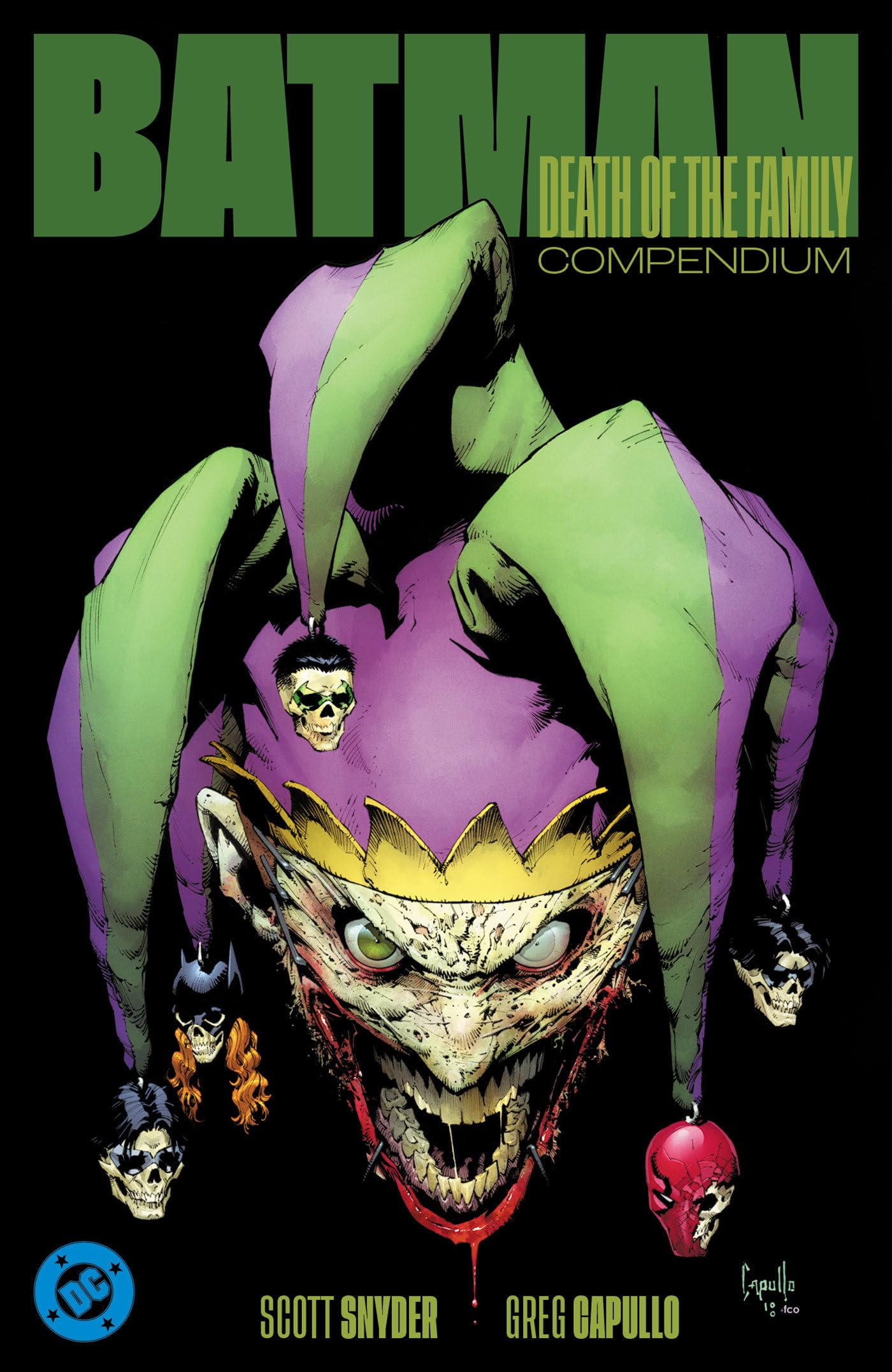 jaquette album Batman: Death of the Family Compendium