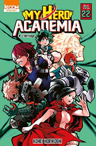 jaquette album My Hero Academia - Tome 22