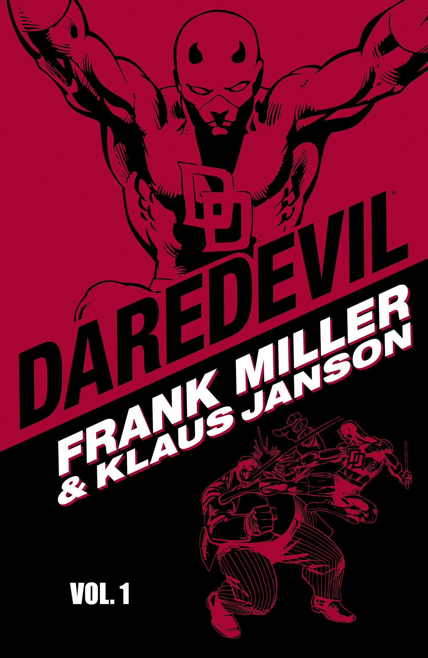 jaquette album Daredevil by Frank Miller & Klaus Janson - Volume 1