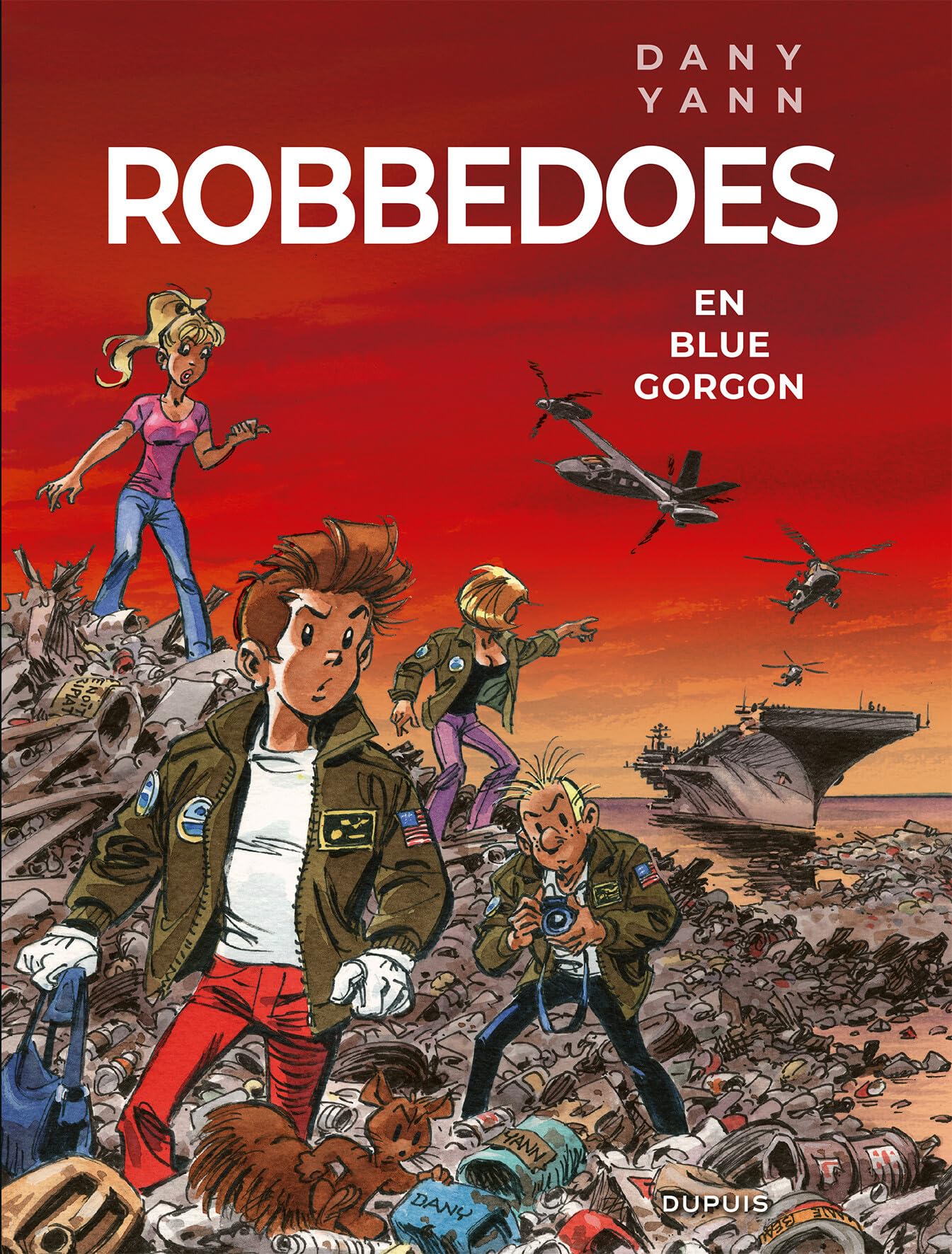 jaquette album Robbedoes en Blue Gorgon