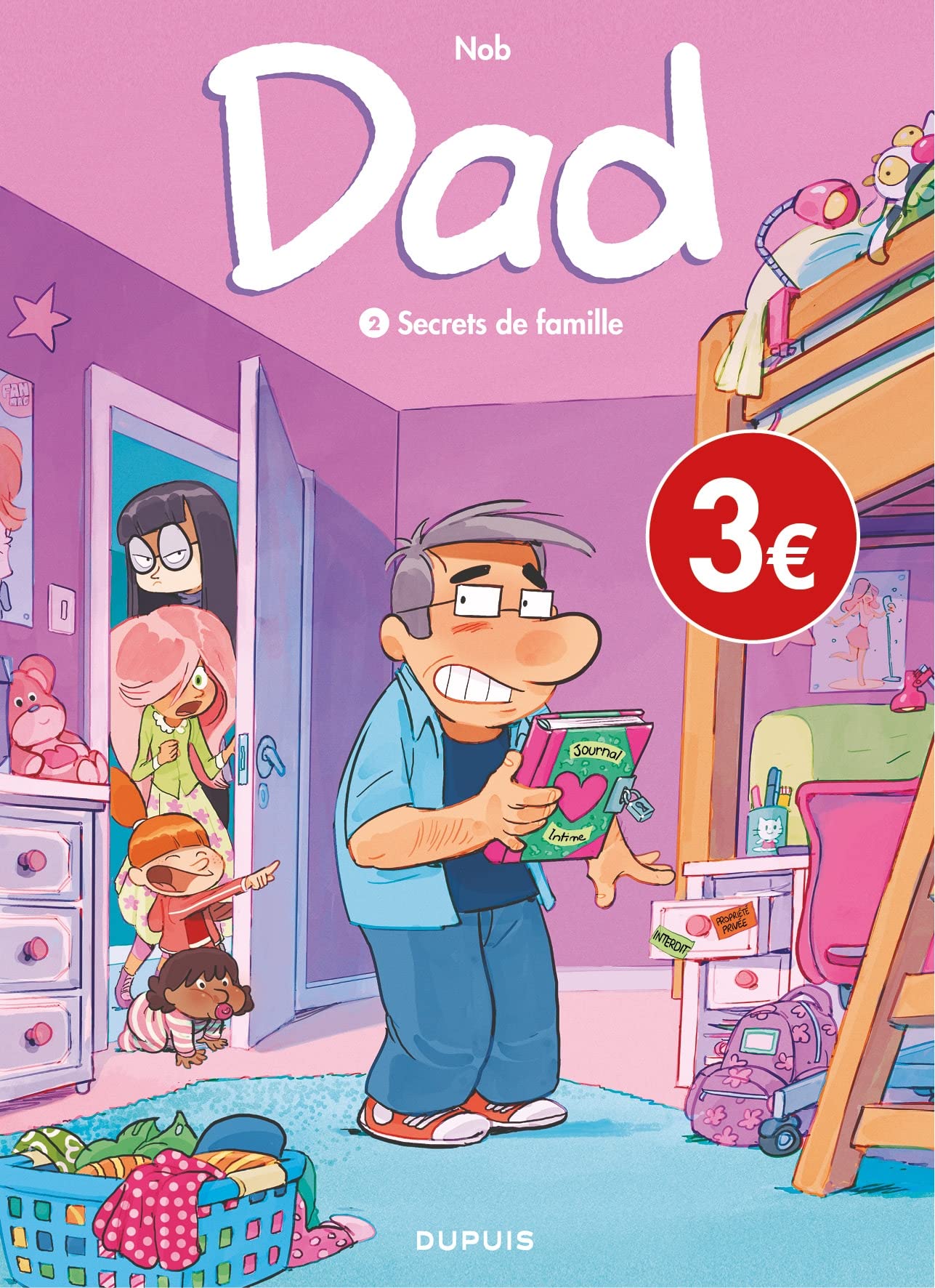 jaquette album Dad - Tome 2 - Secrets de famille