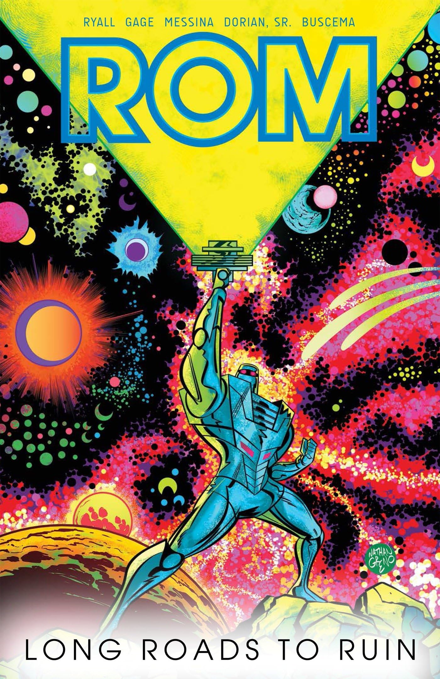 jaquette album Rom, Vol. 3: Long Roads to Ruin