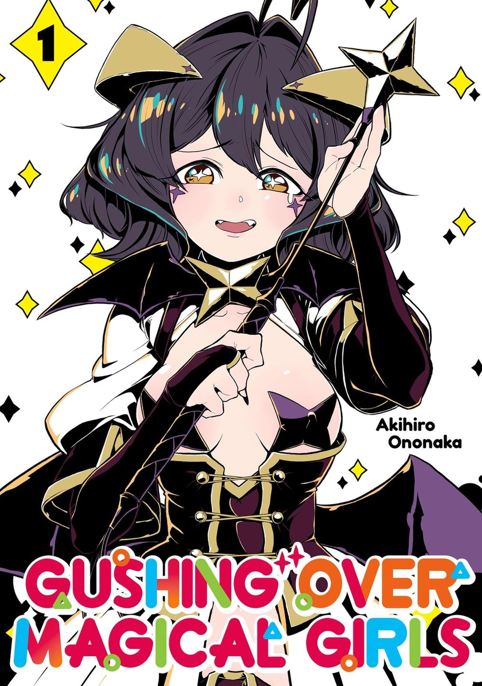 jaquette livre Gushing over Magical Girls: Volume 1 (Manga)