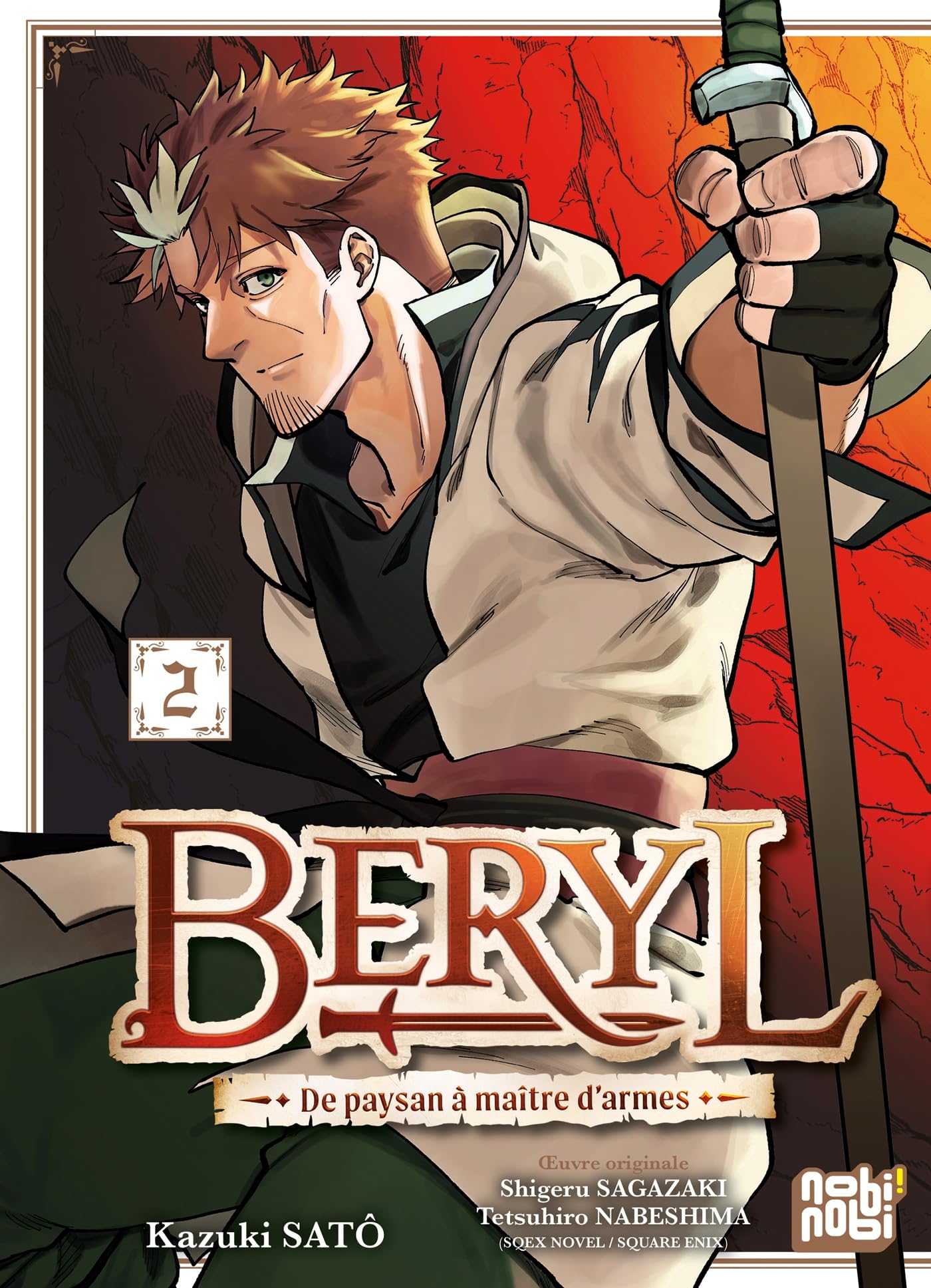 jaquette album Beryl : de paysan à maître d'armes T02