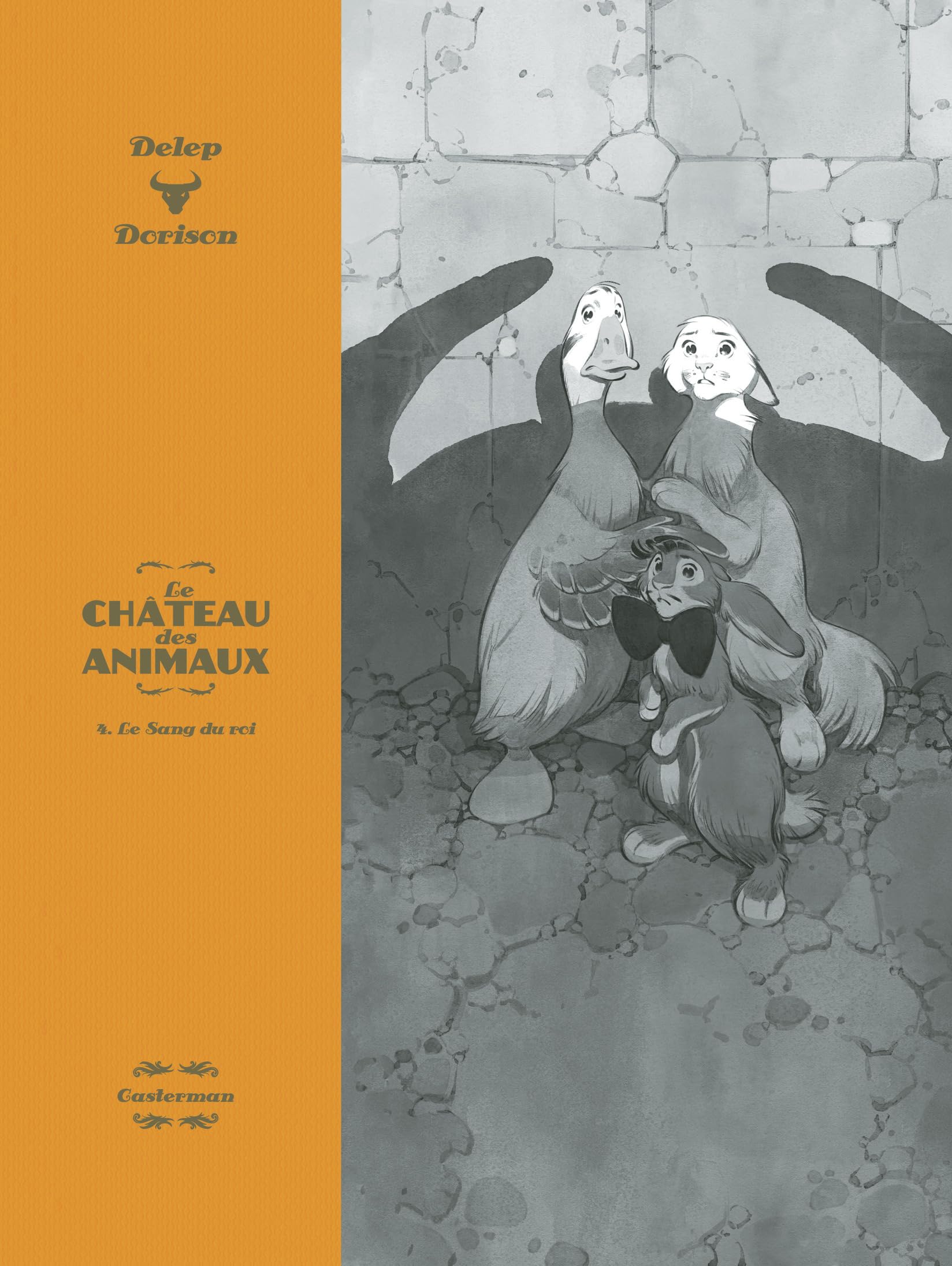 jaquette album Le Château des Animaux - Tome 4 : Le Sang du roi - Edition Luxe