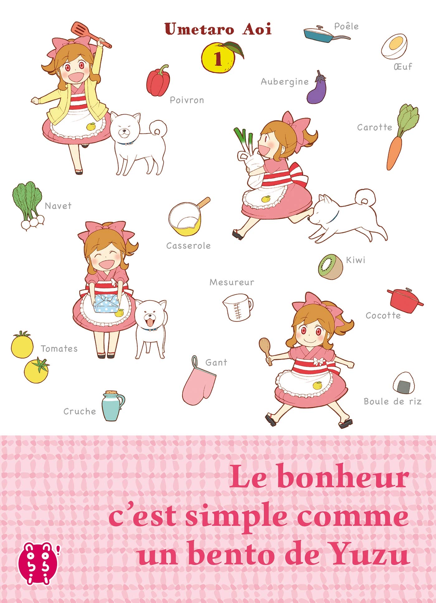 jaquette album Le bonheur c'est simple comme un bento de Yuzu T01