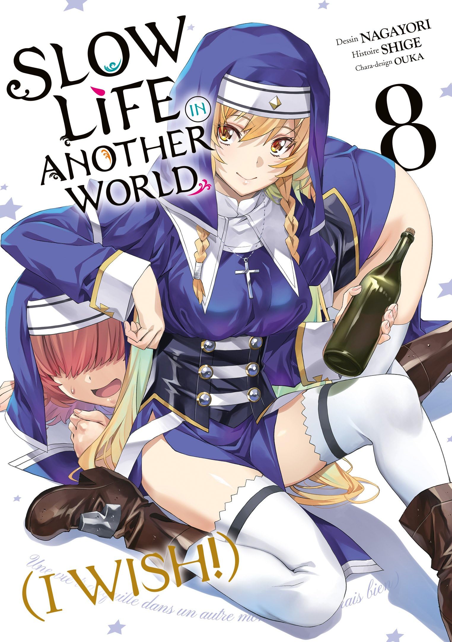 jaquette album Slow Life In Another World (I Wish!) - Tome 08