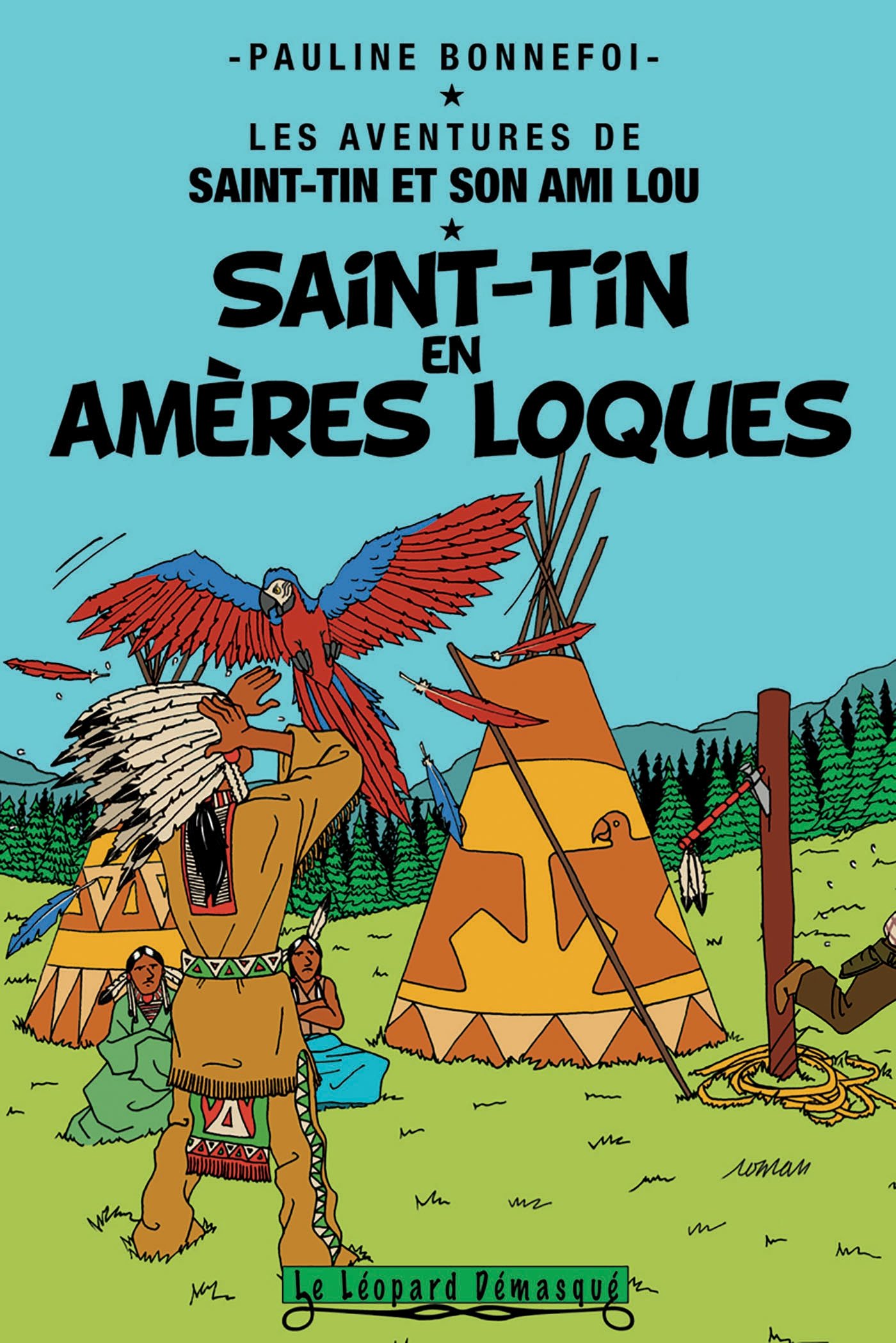 jaquette album Saint-Tin en amères loques