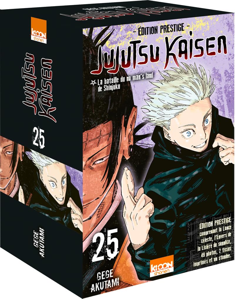 jaquette album Jujutsu Kaisen T25 - Édition prestige