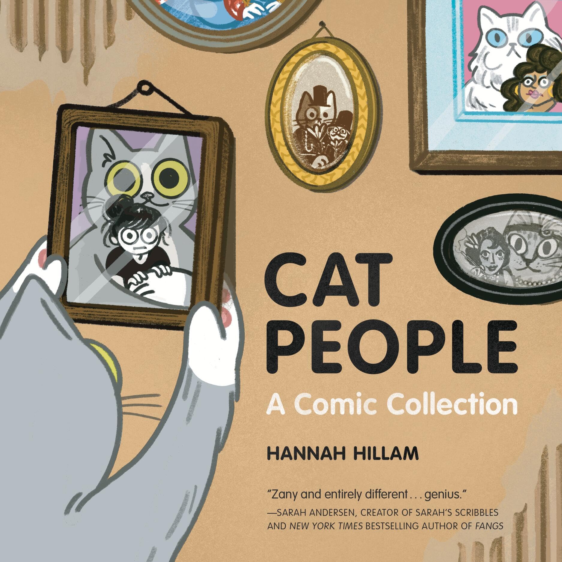 jaquette livre Cat People: A Comic Collection