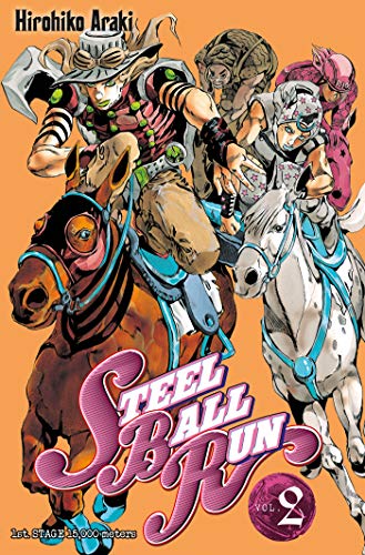 jaquette album Jojo's bizarre adventure - Saison 7 - Steel Ball Run - Tome 2 : 1ère étape - 15 000 mètres