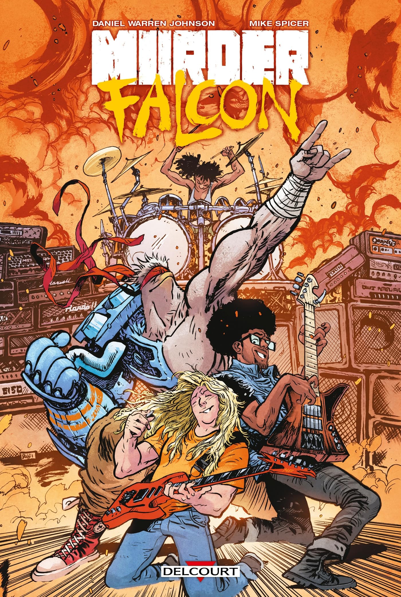 jaquette album Murder Falcon