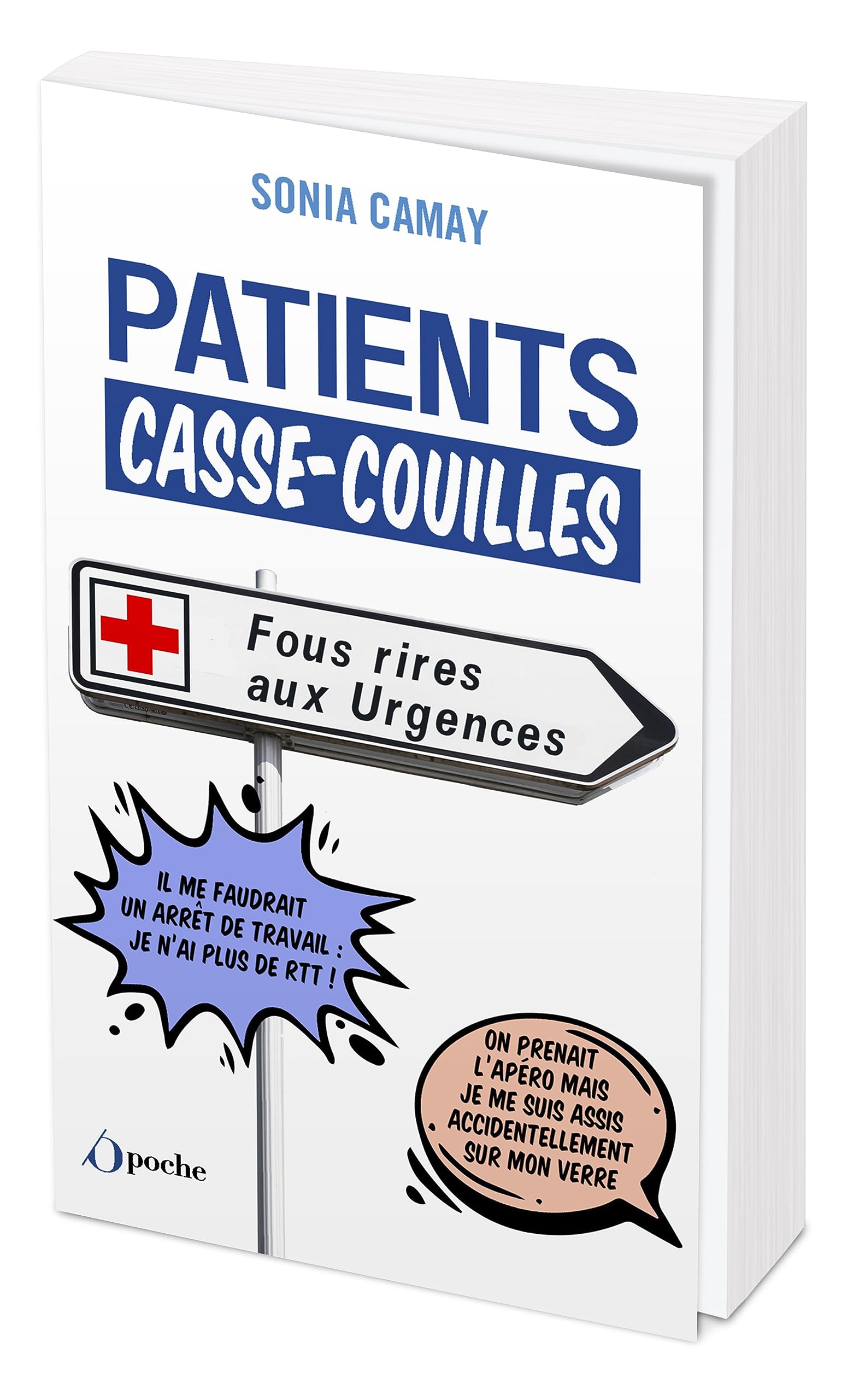 jaquette album Patients Casse-Couilles: Fous rires aux urgences