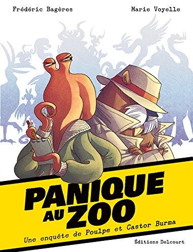 jaquette album Panique Au Zoo - Une Enquête De Poulpe Et Castor Burma