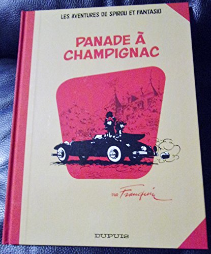 jaquette album spirou et fantasio : panade à champignac
