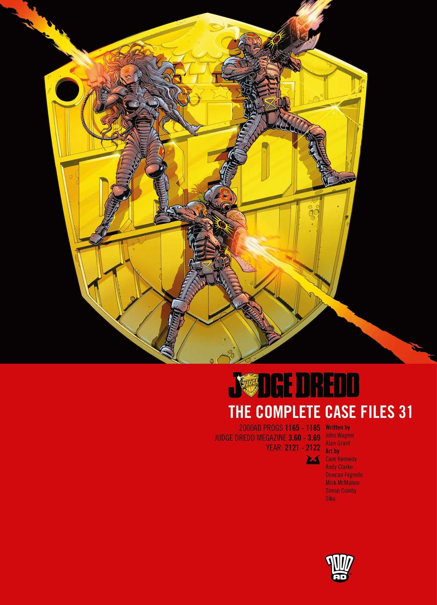 jaquette album Judge Dredd: The Complete Case Files 31 (Volume 31)