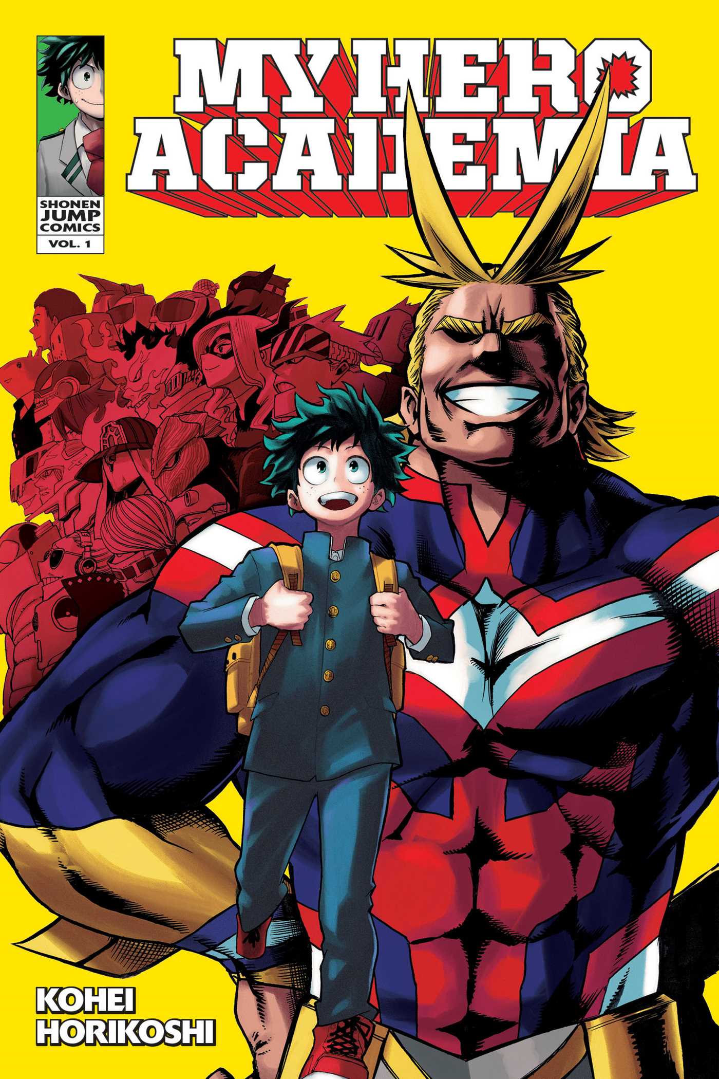 jaquette album My Hero Academia Volume 1.