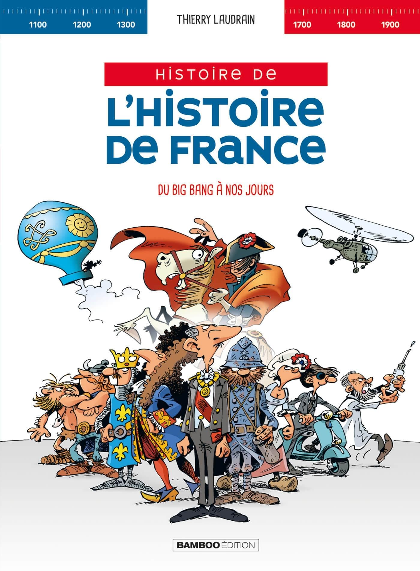 jaquette album L' Histoire de l'histoire de France - Intégrale: Du Big Bang à nos jours