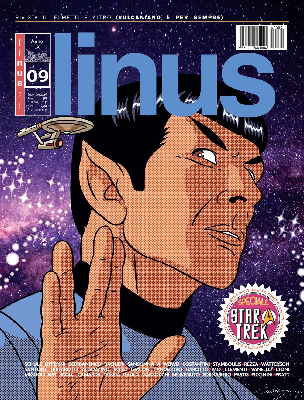 jaquette album Linus (2024) (Vol. 9)
