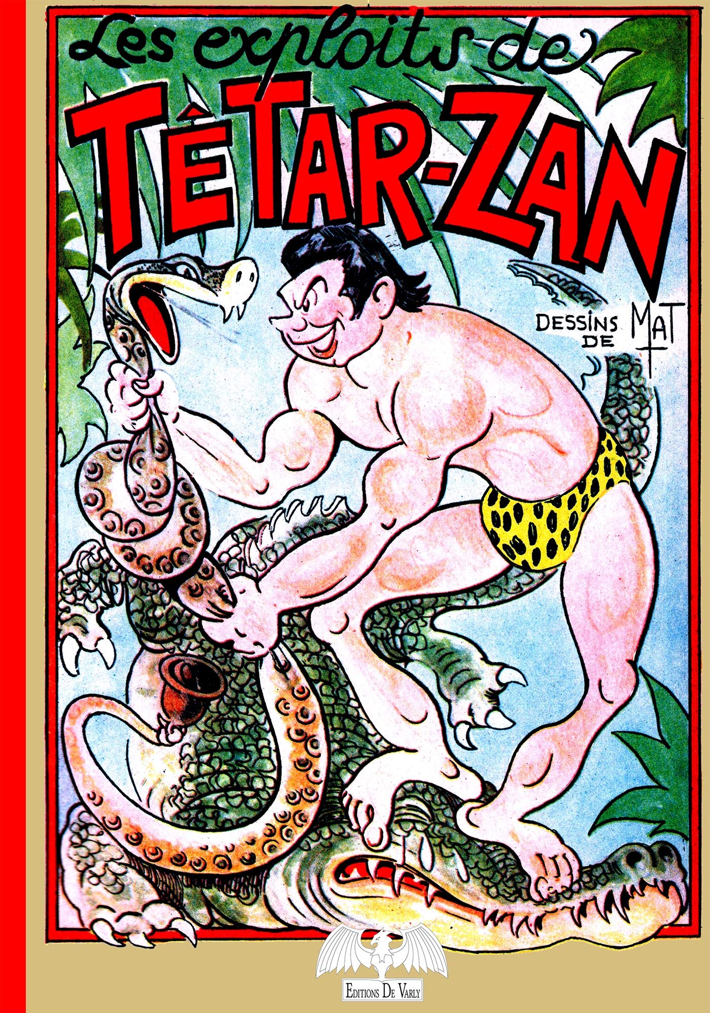 jaquette album Les exploits de Tétar-Zan