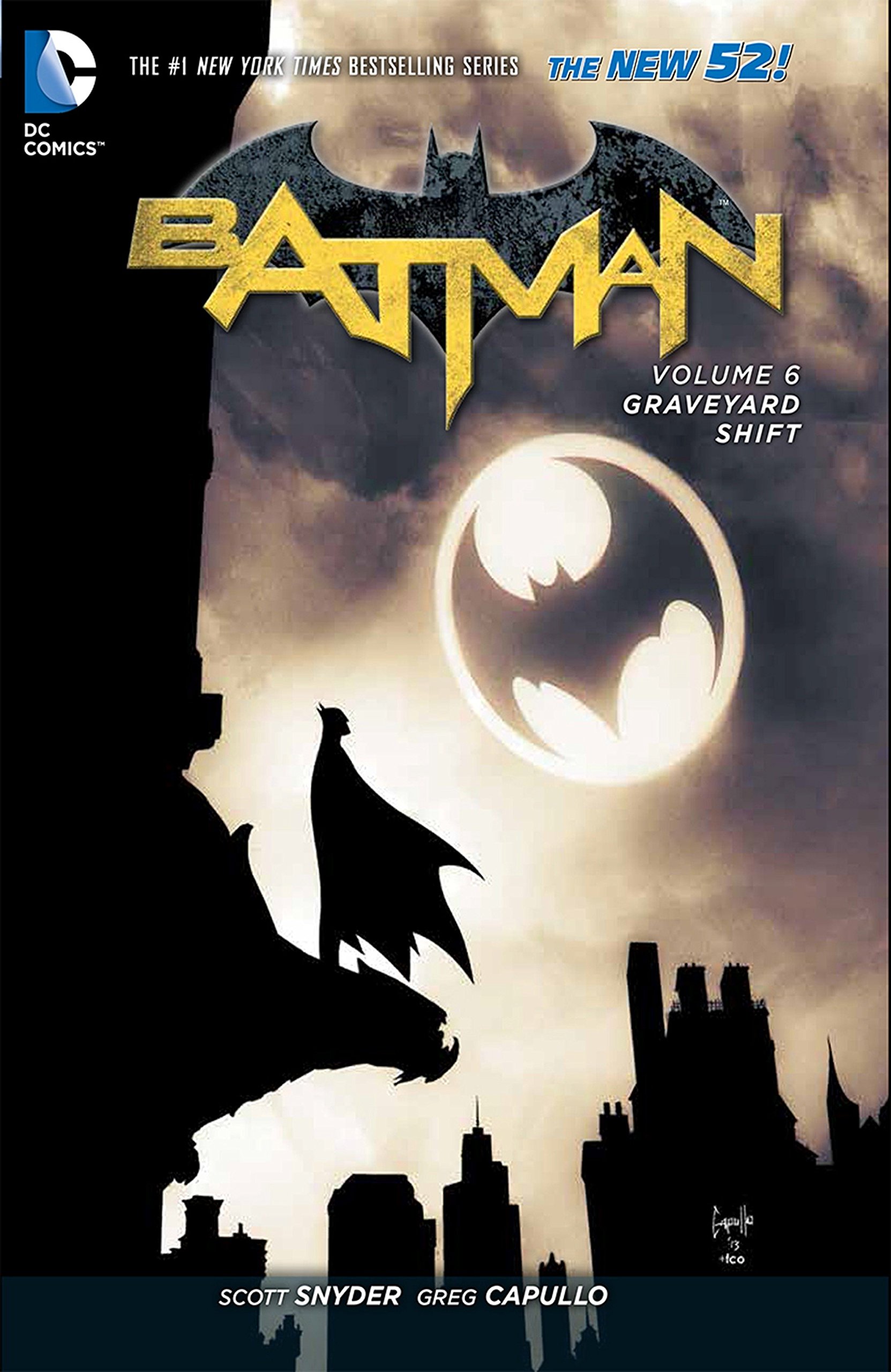 jaquette album Batman Vol. 6: Graveyard Shift (The New 52).