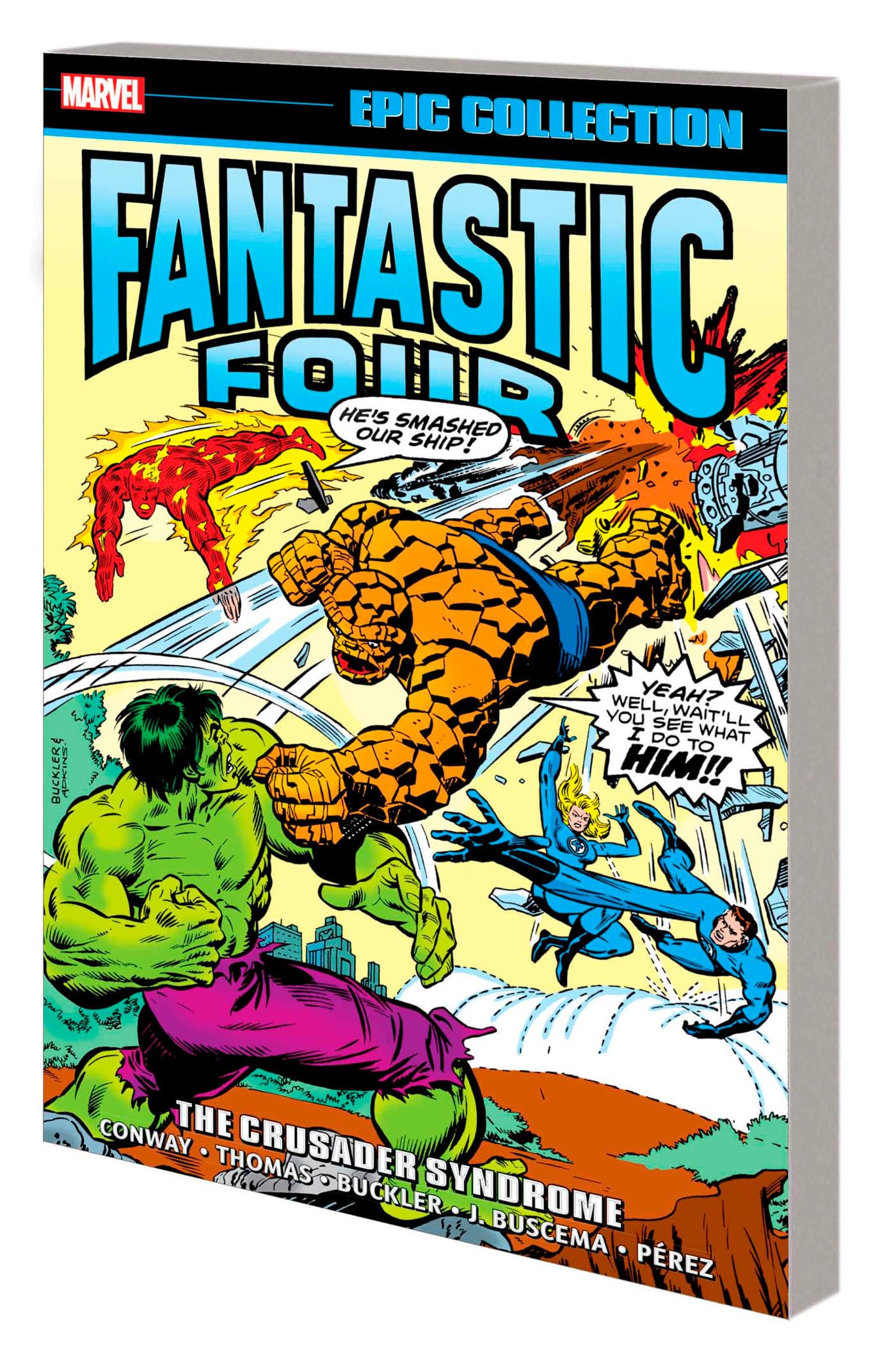 jaquette album FANTASTIC FOUR EPIC COLLECTION: THE CRUSADER SYNDROME