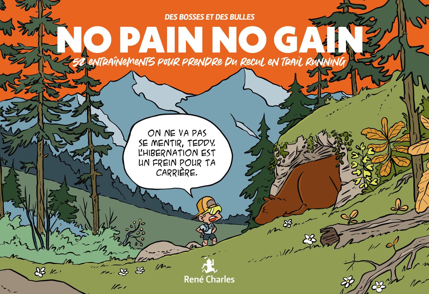 jaquette album No Pain No Gain : 52 entraînements pour prendre du recul en trail running