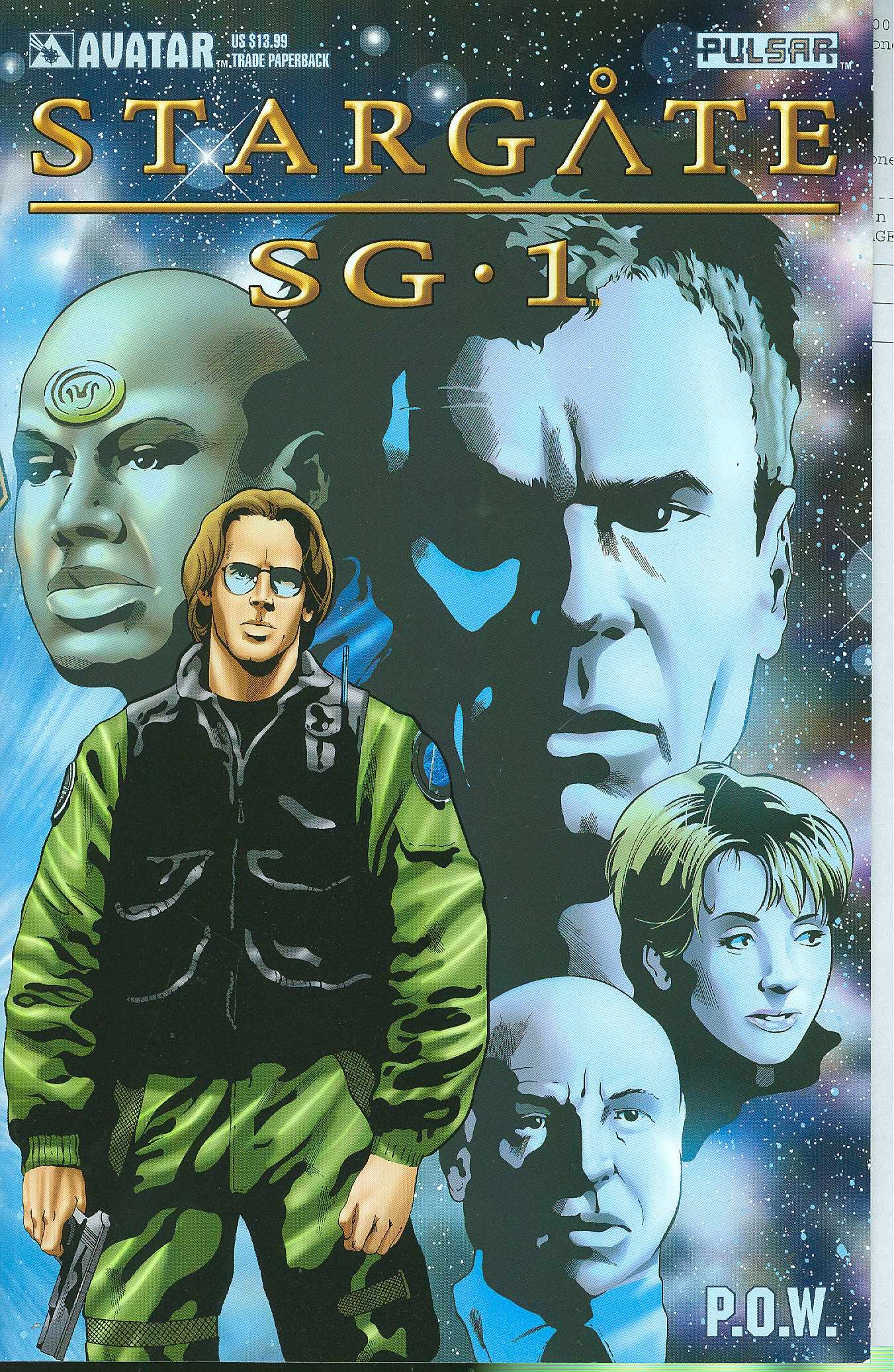 jaquette album Stargate SG-1: P.O.W. Volume 1